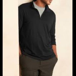 Banana Republic Men's half zip sweater